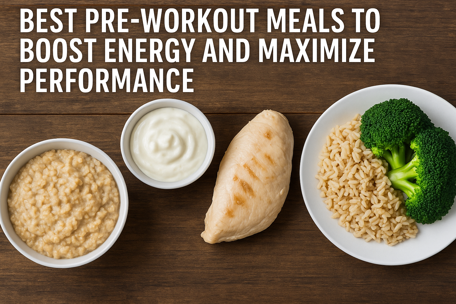 Best pre workout meals