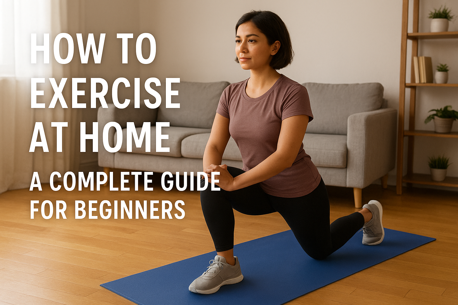 How to exercise at home