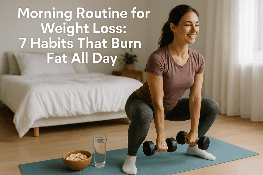Morning routine for weight loss