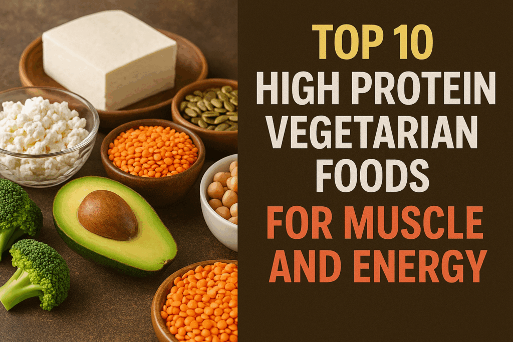 High protein veg foods
