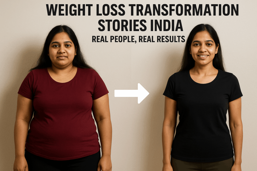 Weight loss transformation stories India