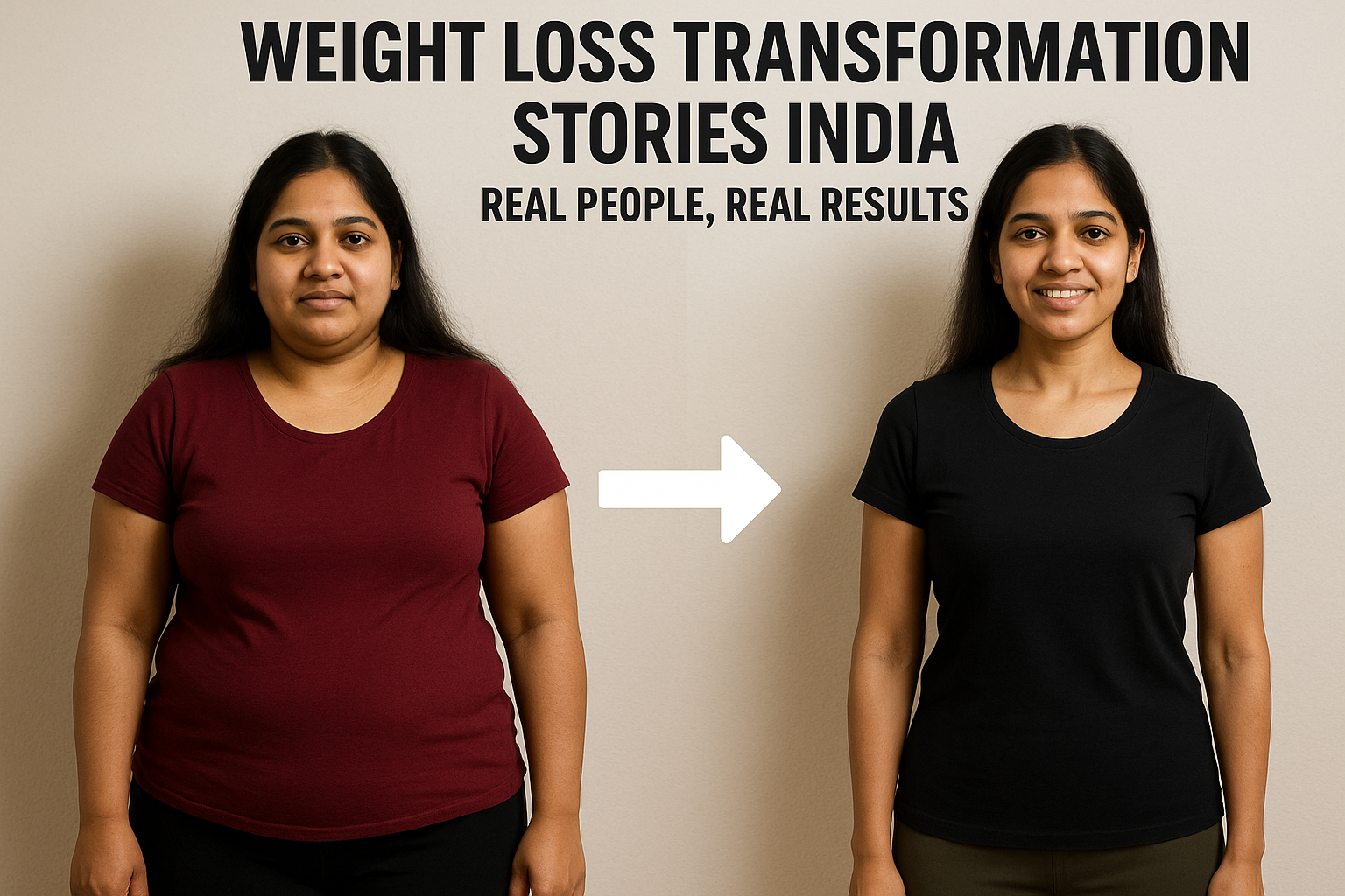 Weight loss transformation stories India