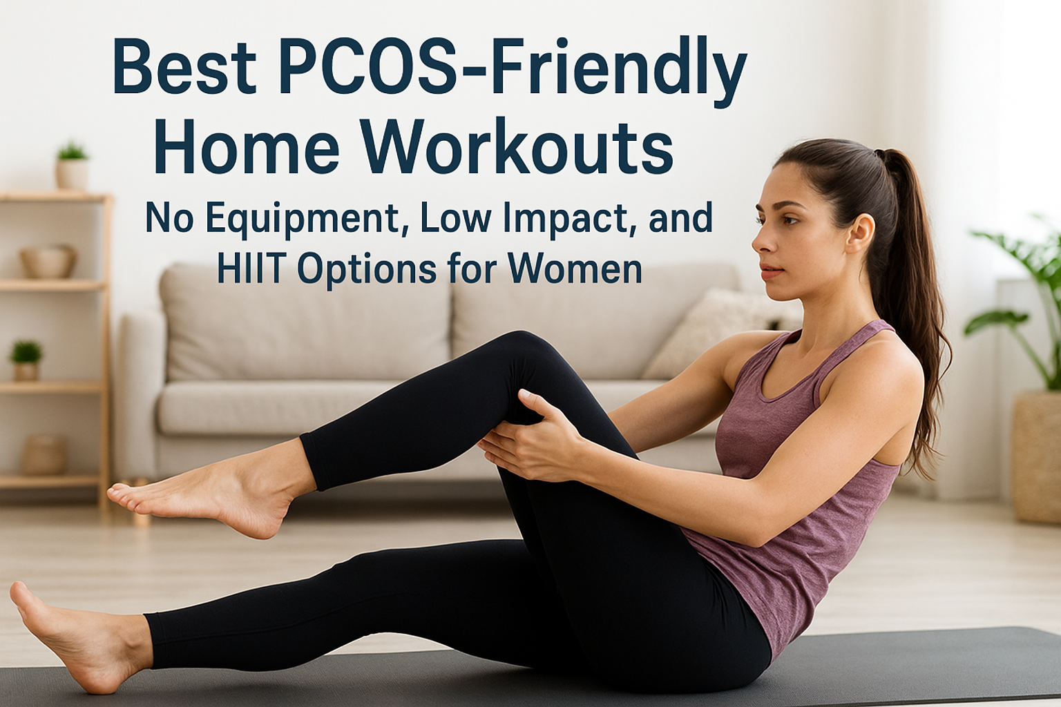 PCOS home workouts for women