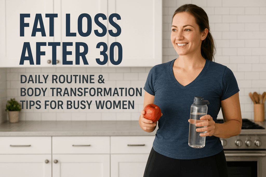 fat loss after 30 for women