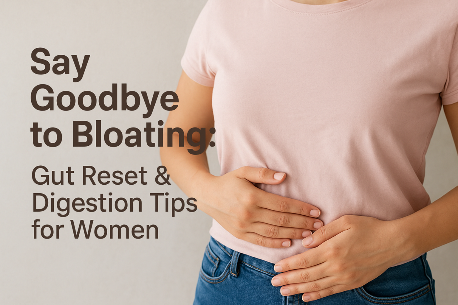 bloating and gut health in women