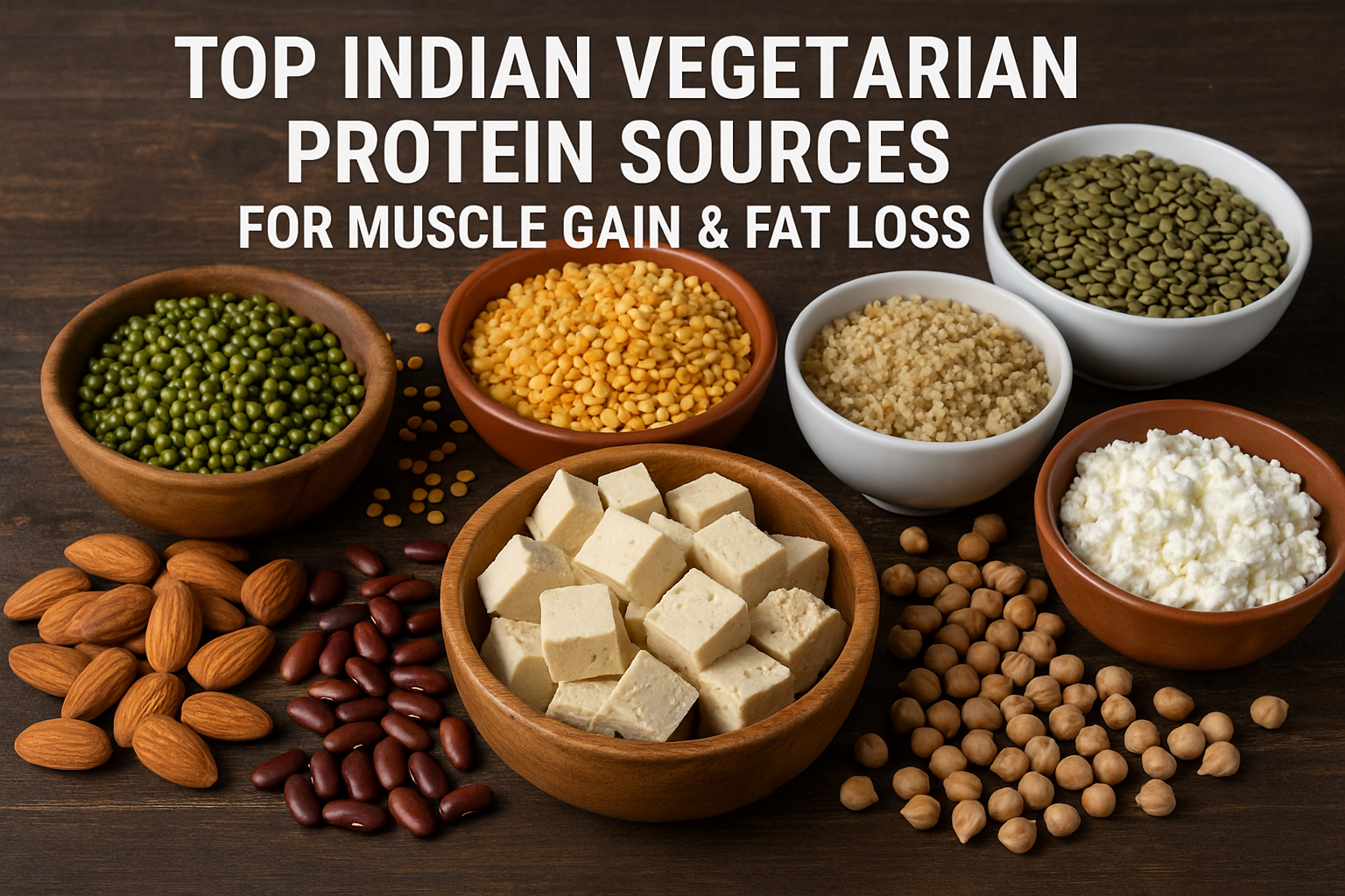 Indian vegetarian protein sources
