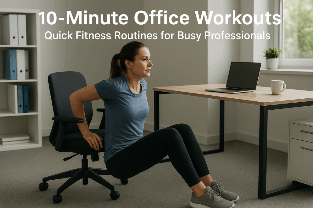 10-Minute Office Workouts Quick Fitness Routines for Busy Professionals