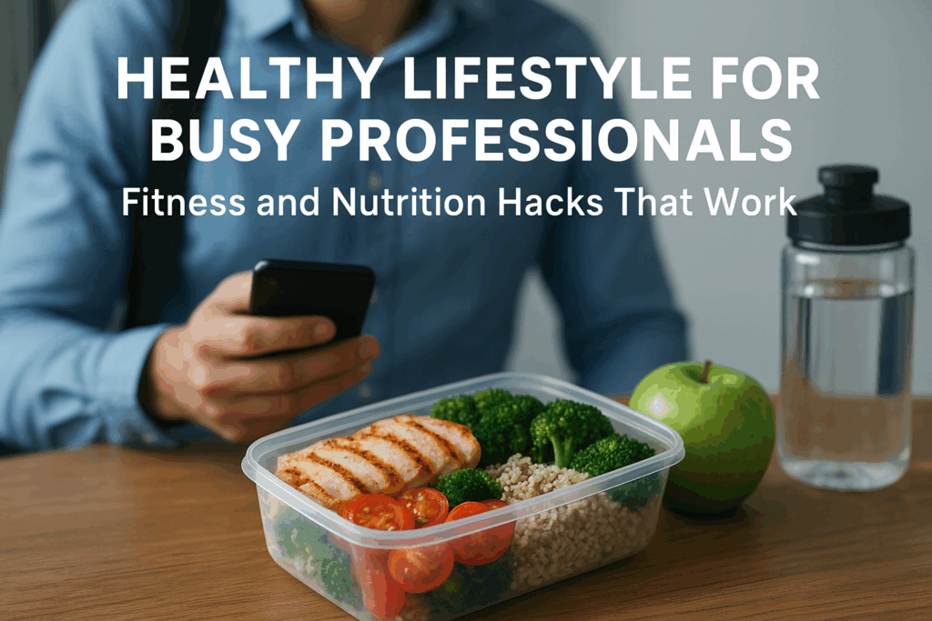 Healthy Lifestyle for Busy Professionals